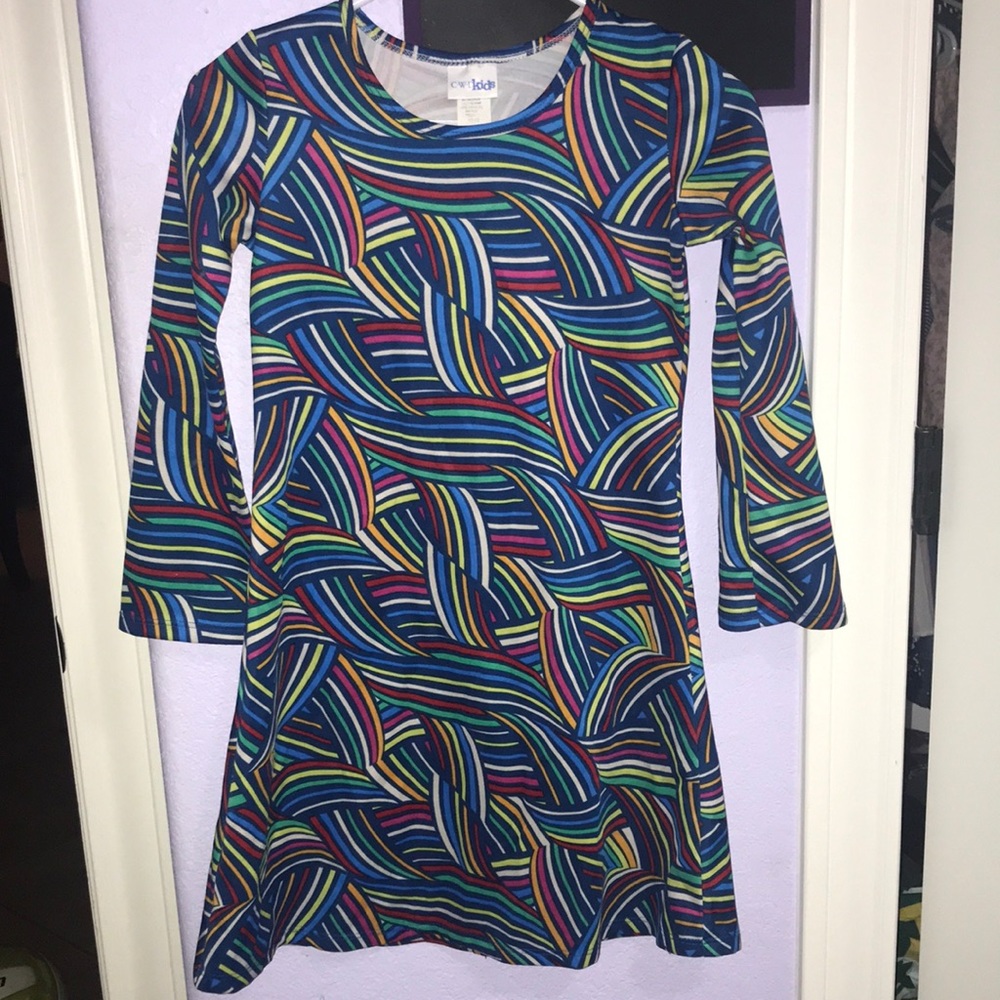 Rainbow CWD kids girls dress